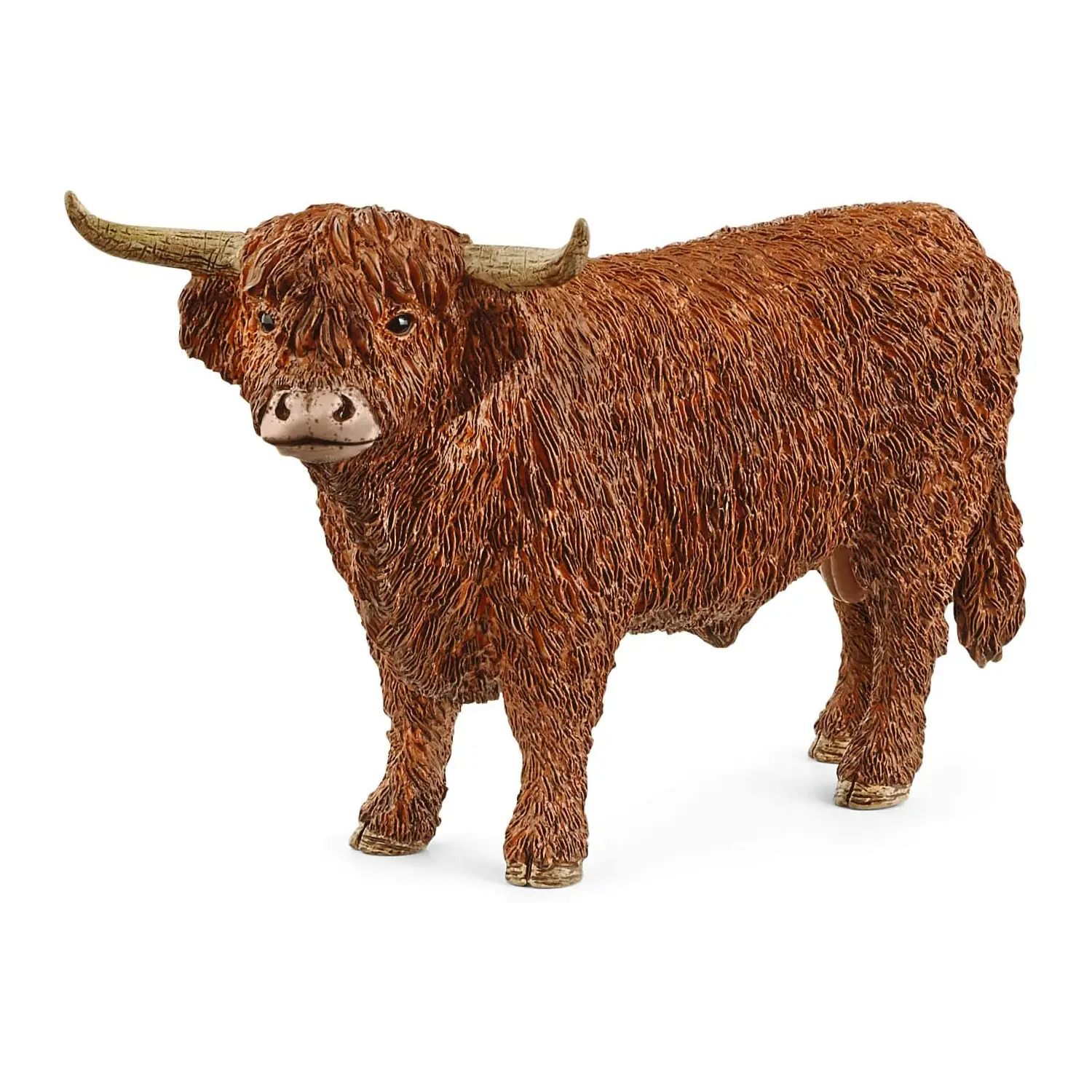 Schleich Mucca Highlander - Miniatura Realistica in Resina - Animali