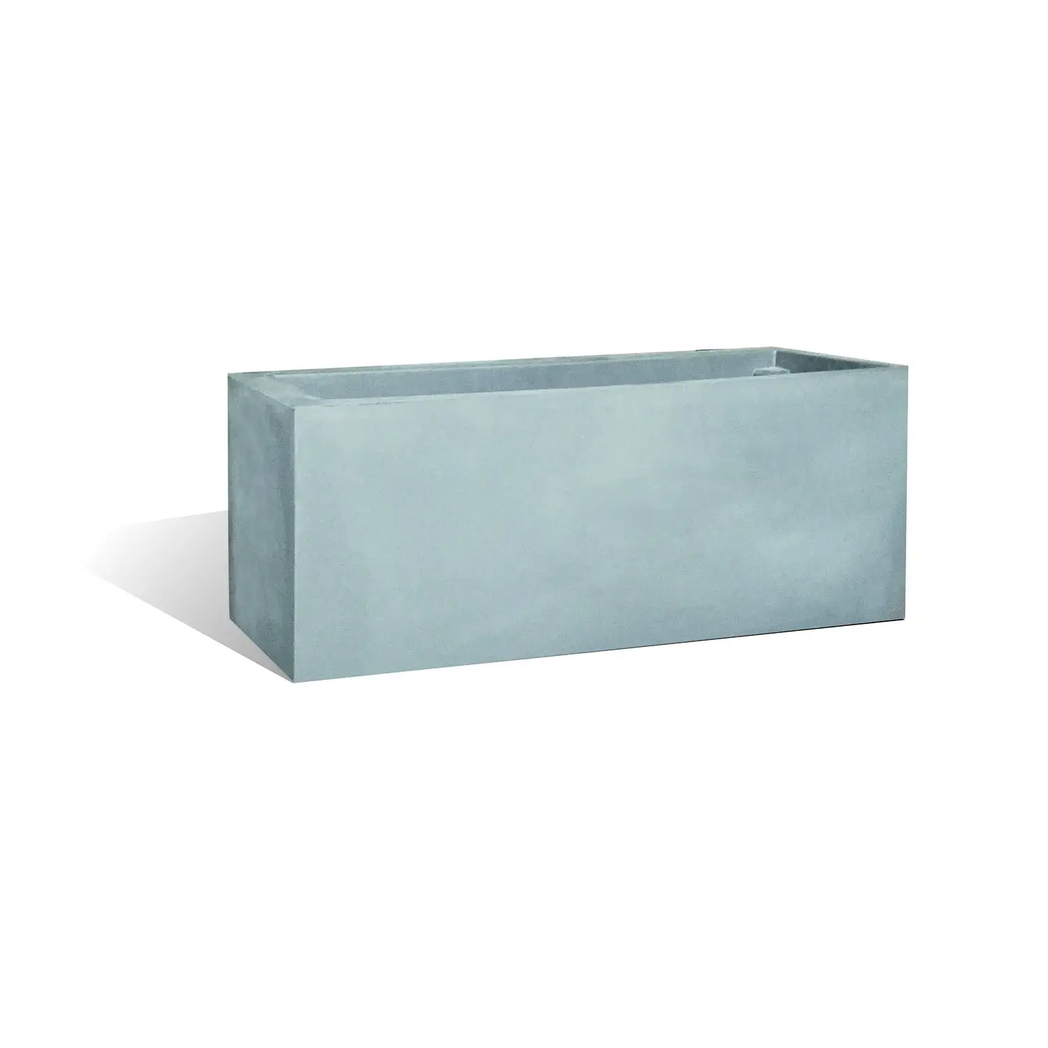 Cassetta Liscia 100x40 H.40 Grigio Chiaro | Praticità e Stile Sobrio - vasi