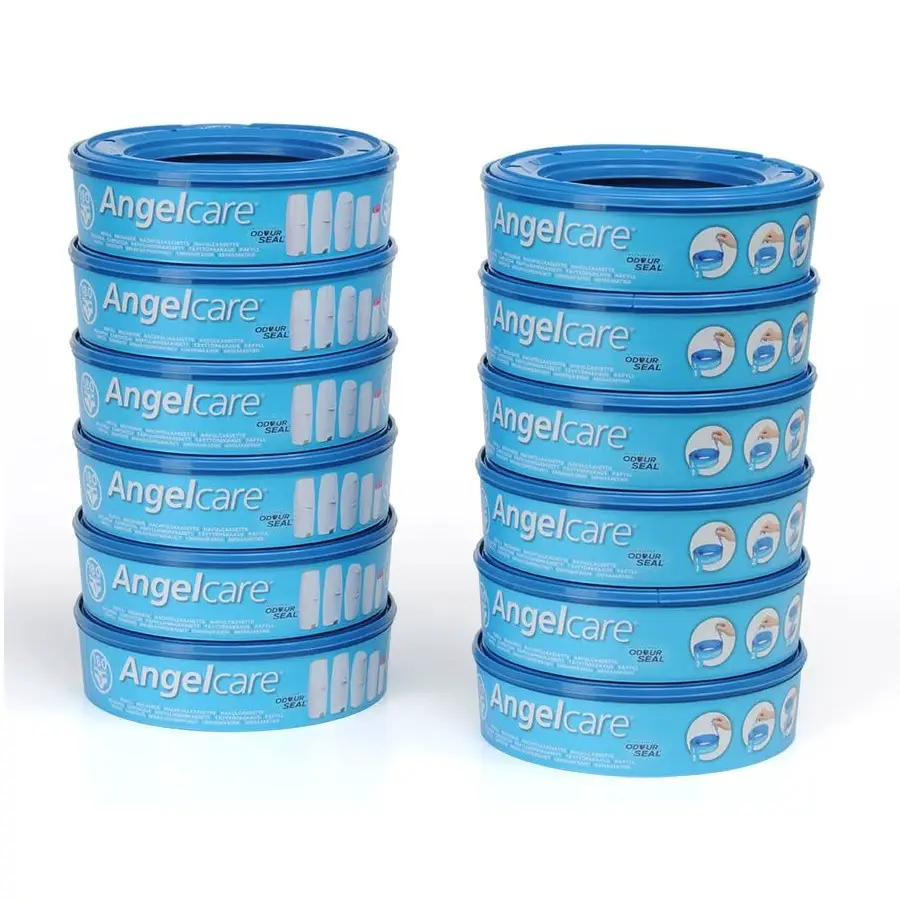 Ricarica per Maialino Azzurro Foppapedretti – Multipack 12 Pezzi - Zona cambio e bagno