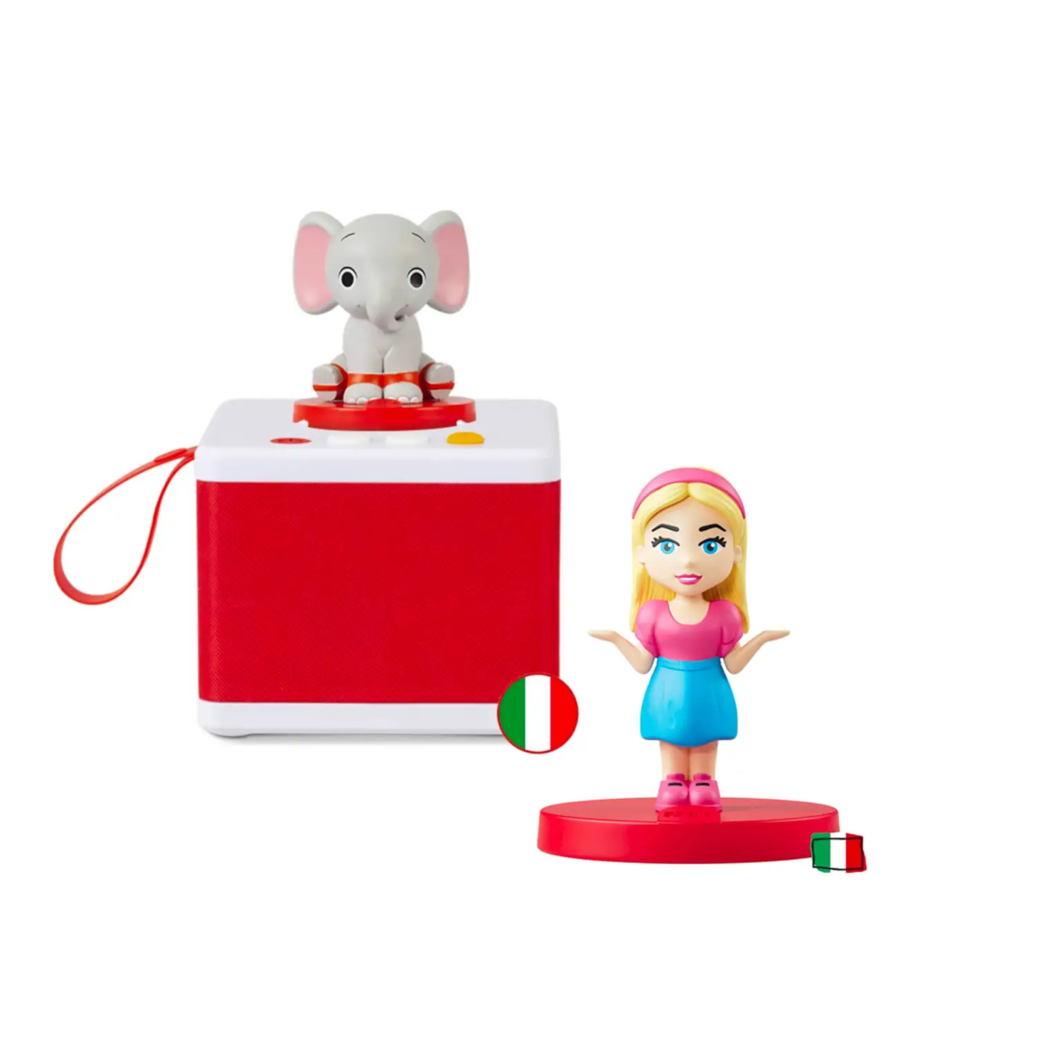Bundle FABA Raccontastorie Con 2 Personaggi Inclusi: Elefantino e Carolina - giochi elettronici