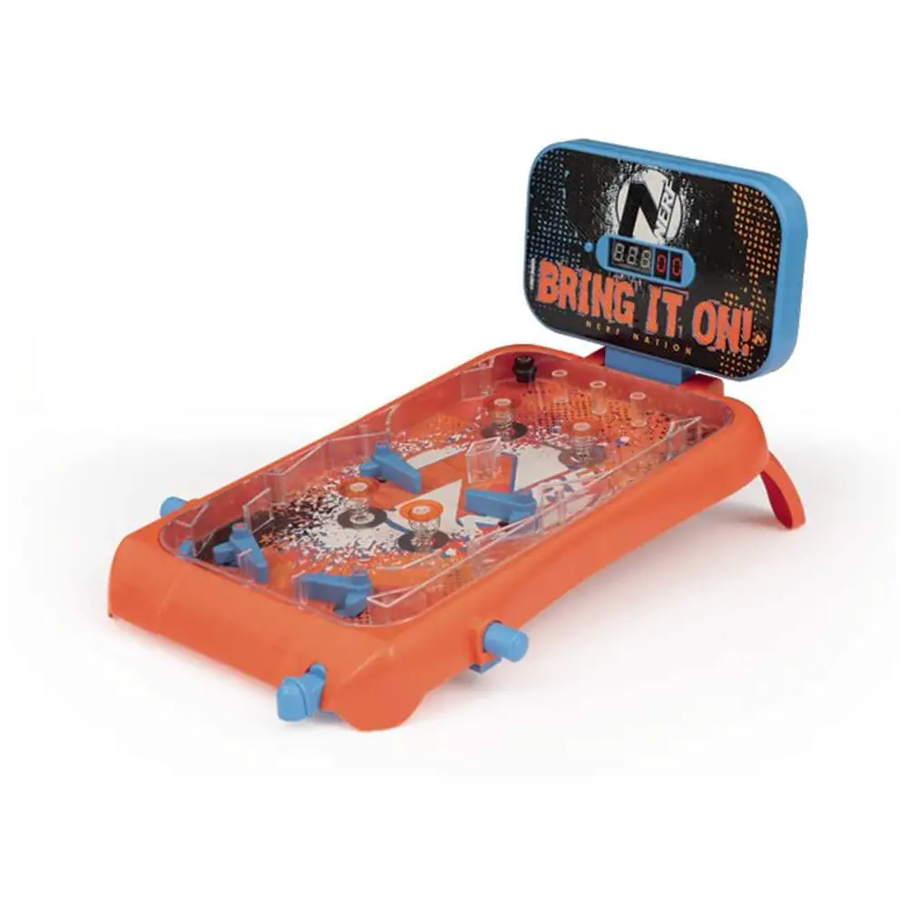 Nerf Flipper – Mini Flipper Portatile con Luci, Suoni e Punteggio Digitale - tavoli gioco