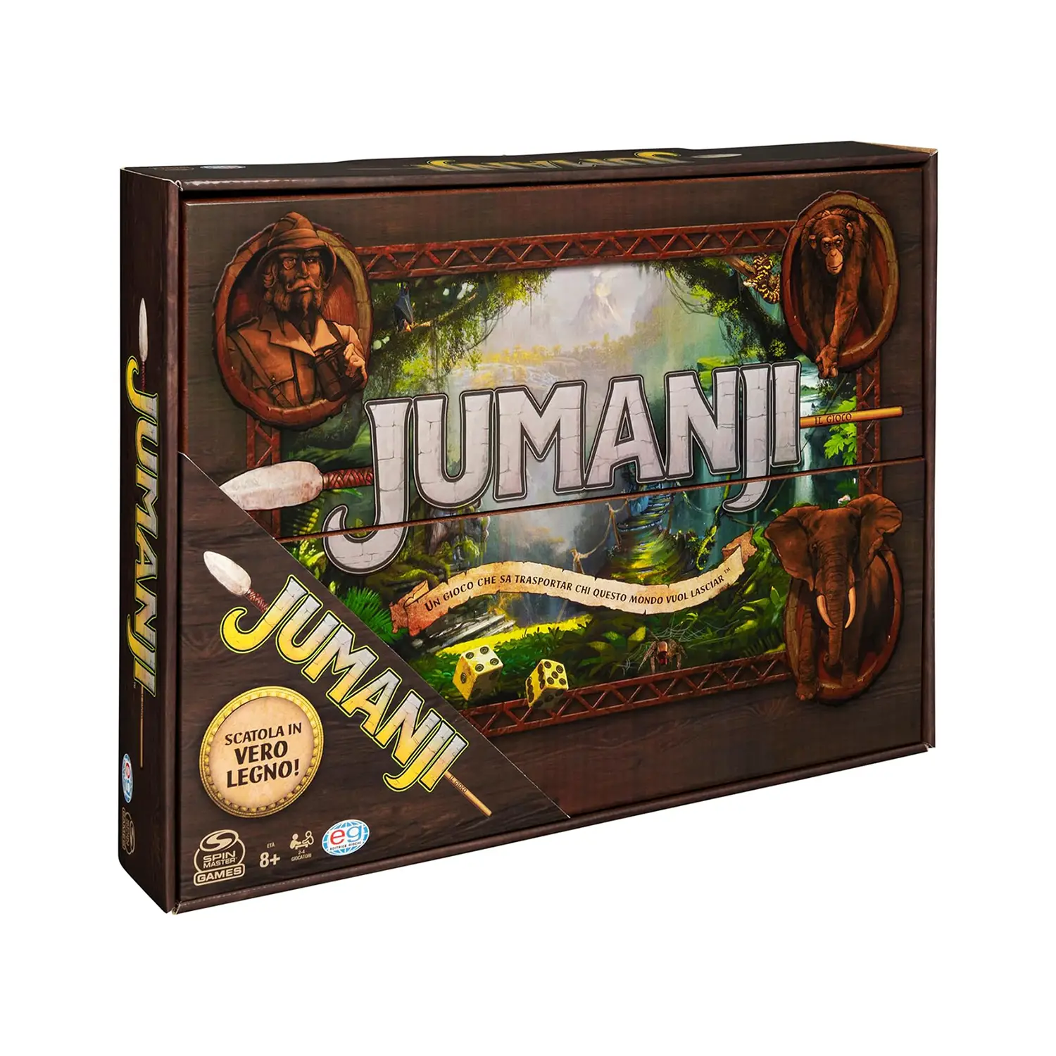 Jumanji in Legno – Total Refresh - Giochi di società