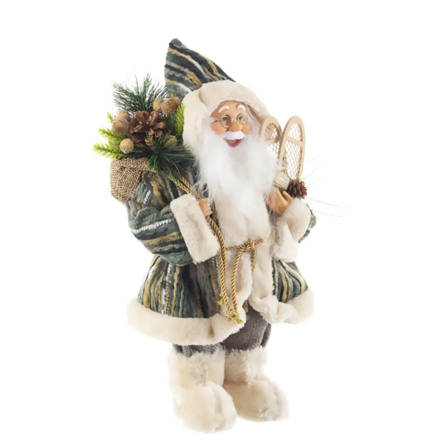 Babbo Charles Stand Verde M – Altezza 45 cm - addobbi casa