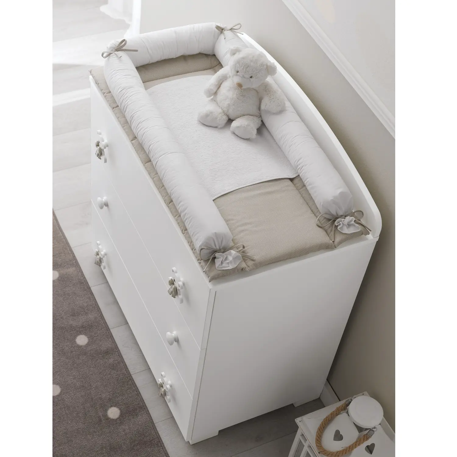 COPRIFASCIATOIO MORBIDO PER COMO' TATO TORTORA - imbottiture fasciatoio