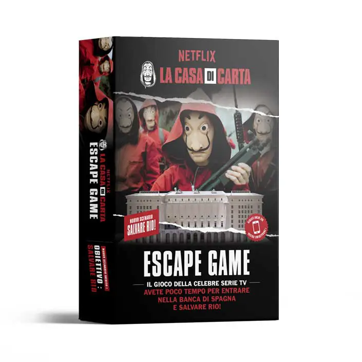 LA CASA DI CARTA - ESCAPE GAME- SALVATE RIO - Giochi di società