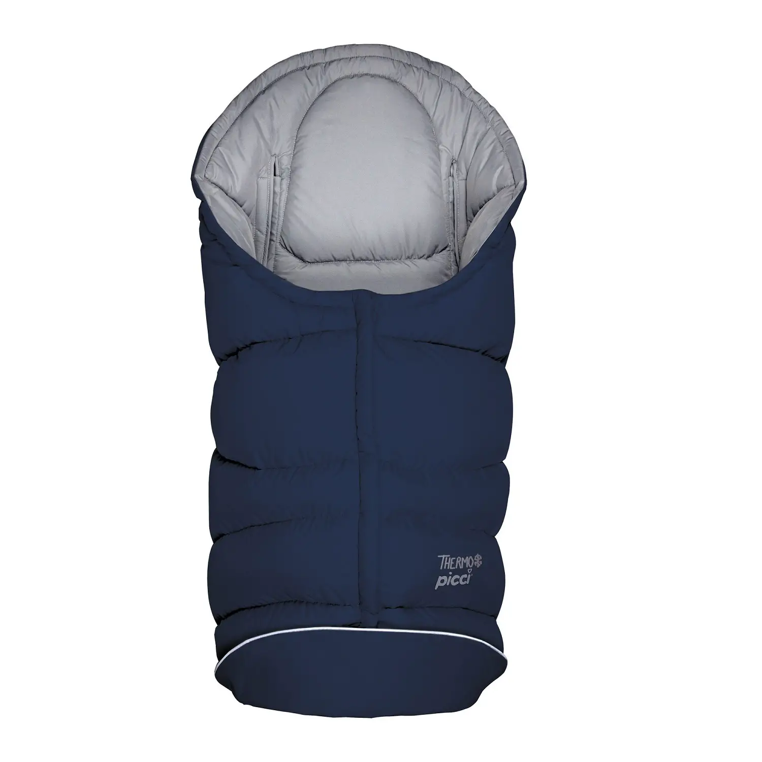 Sacco Termico Big Uni Picci per Passeggino Blu Navy - sacchi termici