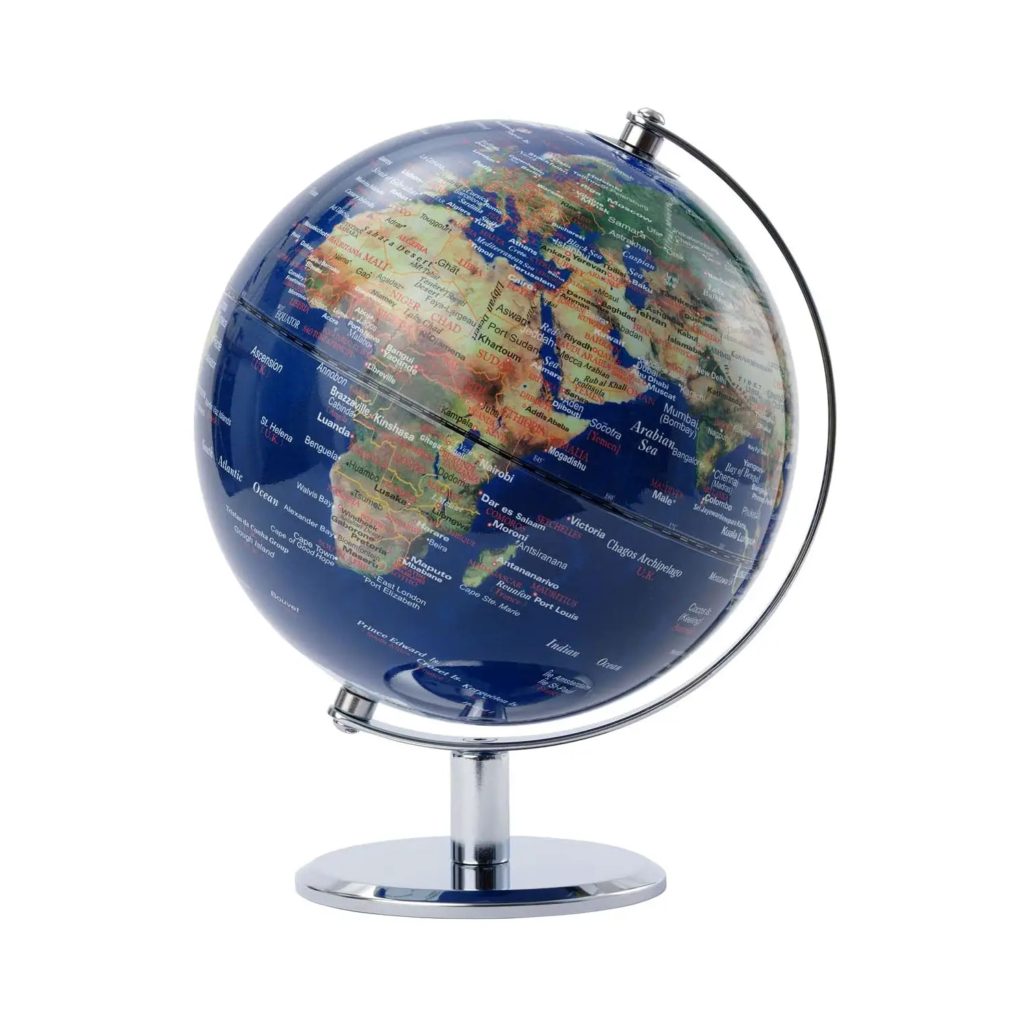 Mappamondo Lunar Physical – Diametro 20 cm / Altezza 27 cm - Geografia e scienze naturali