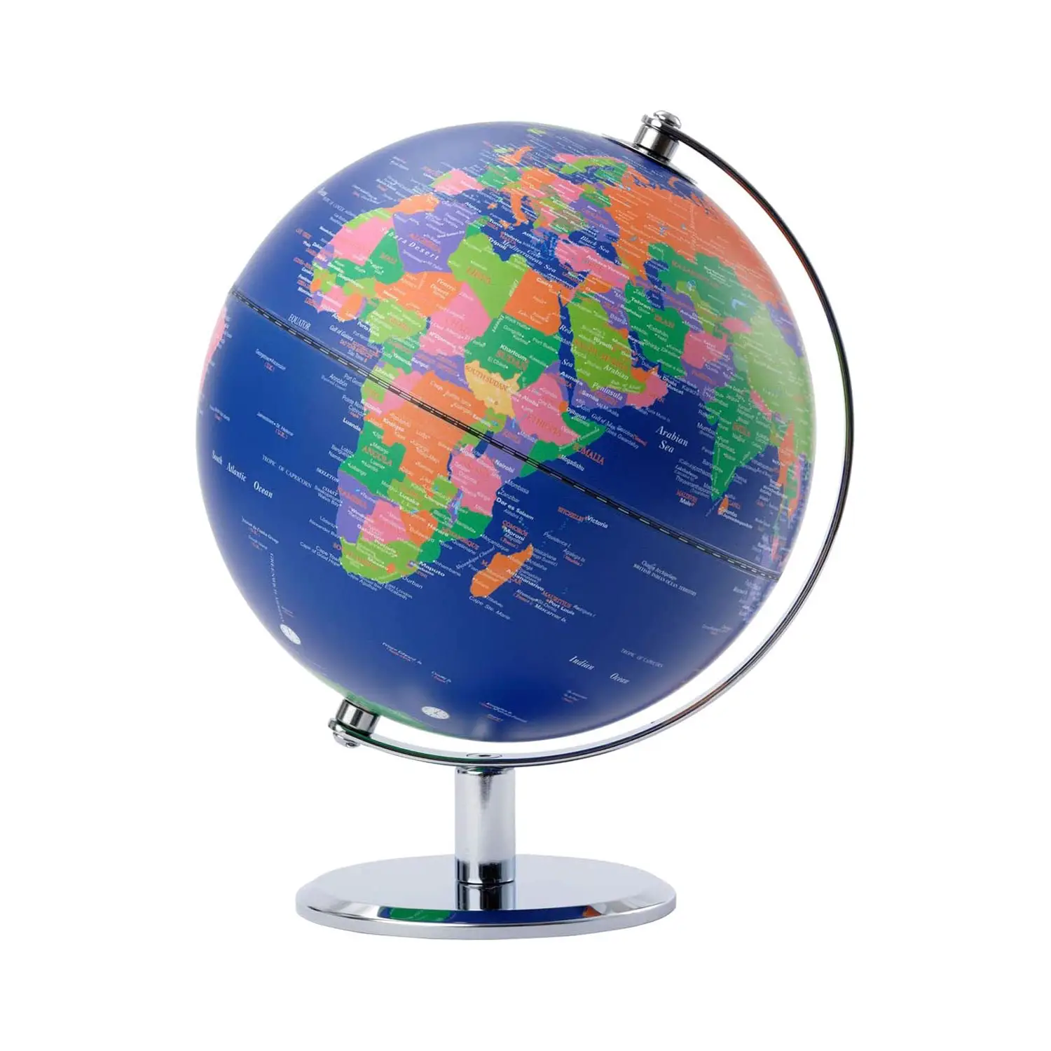 Mappamondo Lunar Coloured – Diametro 20 cm / Altezza 27 cm - Geografia e scienze naturali