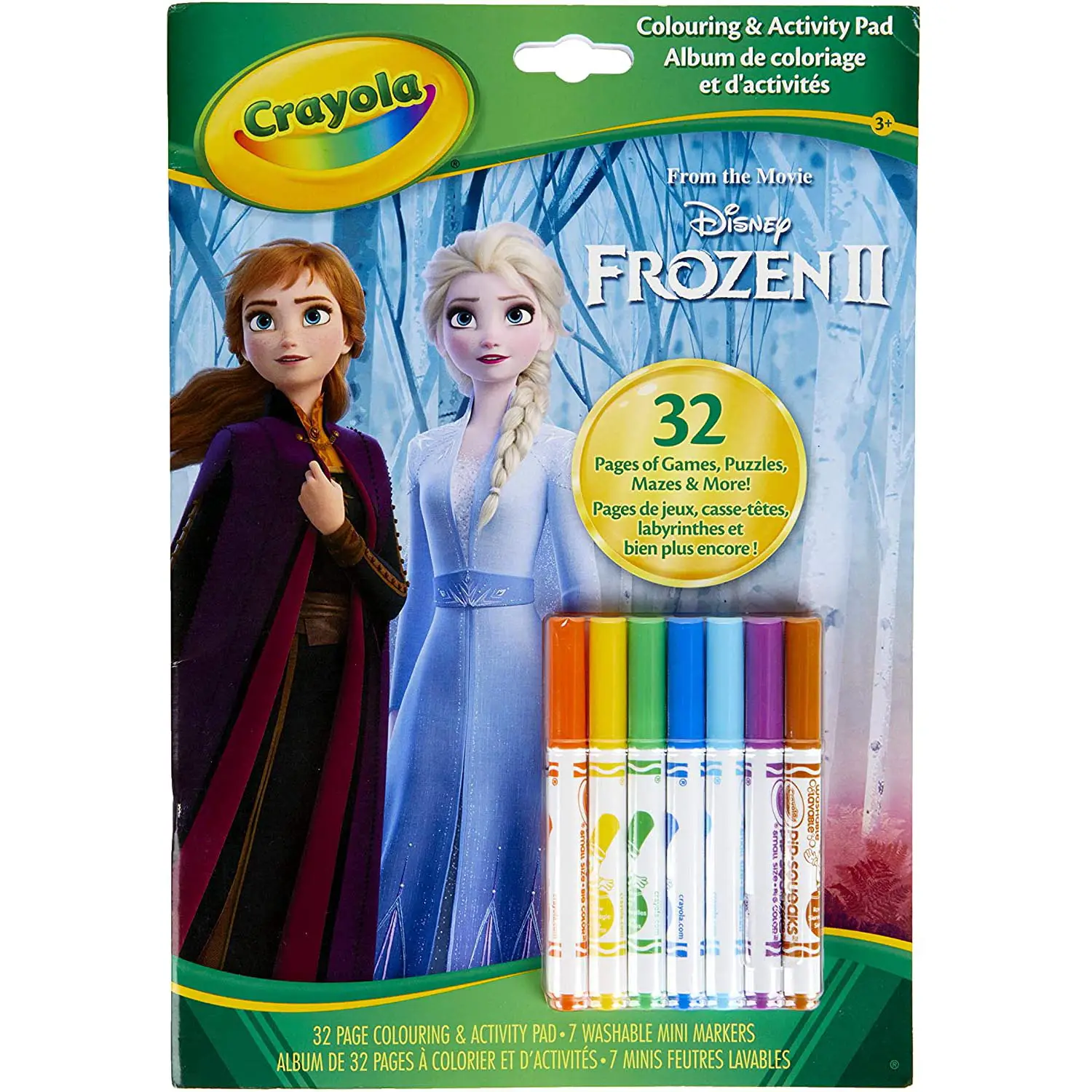 Album da Colorare con Pennarelli Frozen – 32 Pagine di Attività Creative - Manuali per attività creative