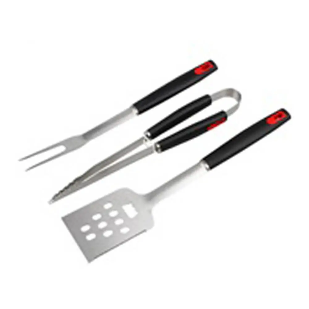 Tris Utensili Deluxe per Barbecue Sochef – Forchettone, Spatola e Pinza - barbecue a gas