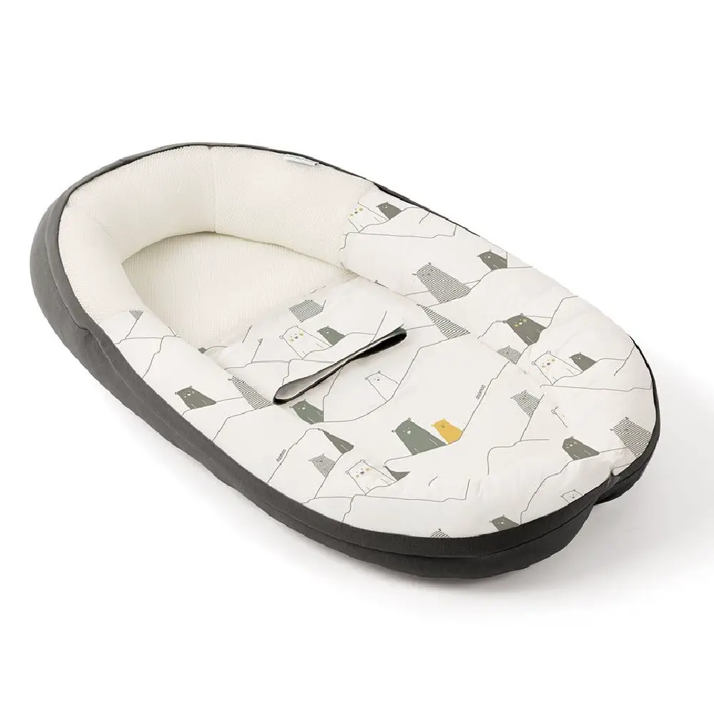 DOOMOO RIDUTTORE PER LETTINO COCOON BEAR ANTRACITE -