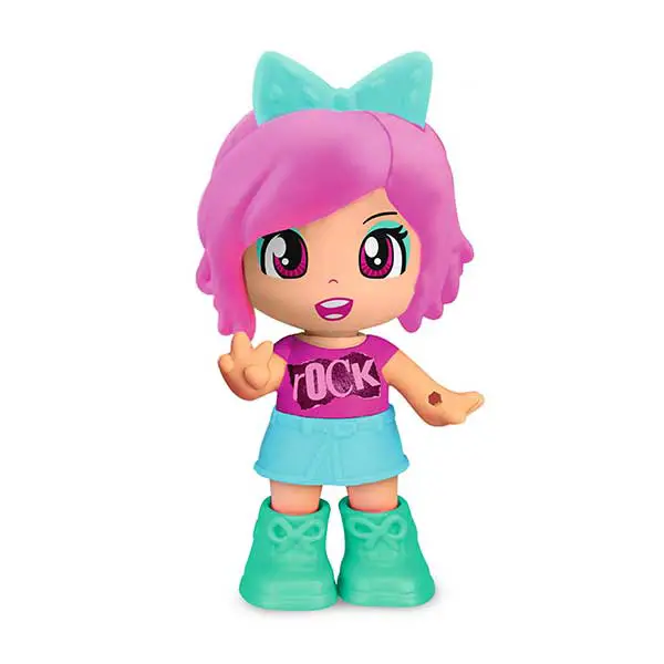 Pinypon Figures Funy Hair Rosa - Figurina Giochi Creativi - collezionabili bambina