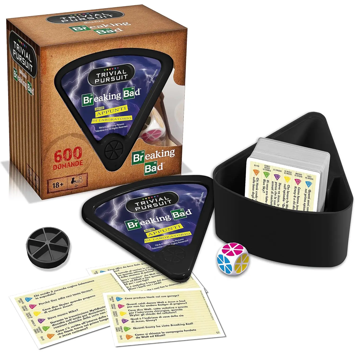 Trivial Pursuit Breaking Bad – Gioco da Tavolo Ufficiale Quiz Serie TV Cult - Giochi di società