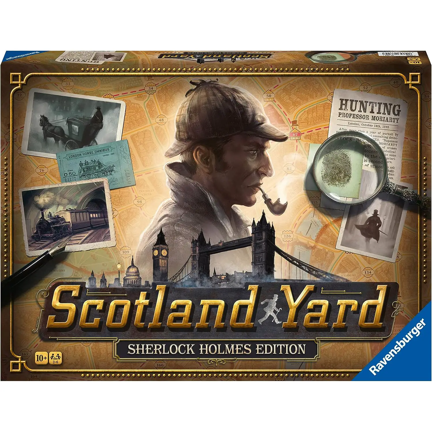 Scotland Yard Sherlock Holmes – Gioco da Tavolo di Strategia e Mistero - Giochi di società