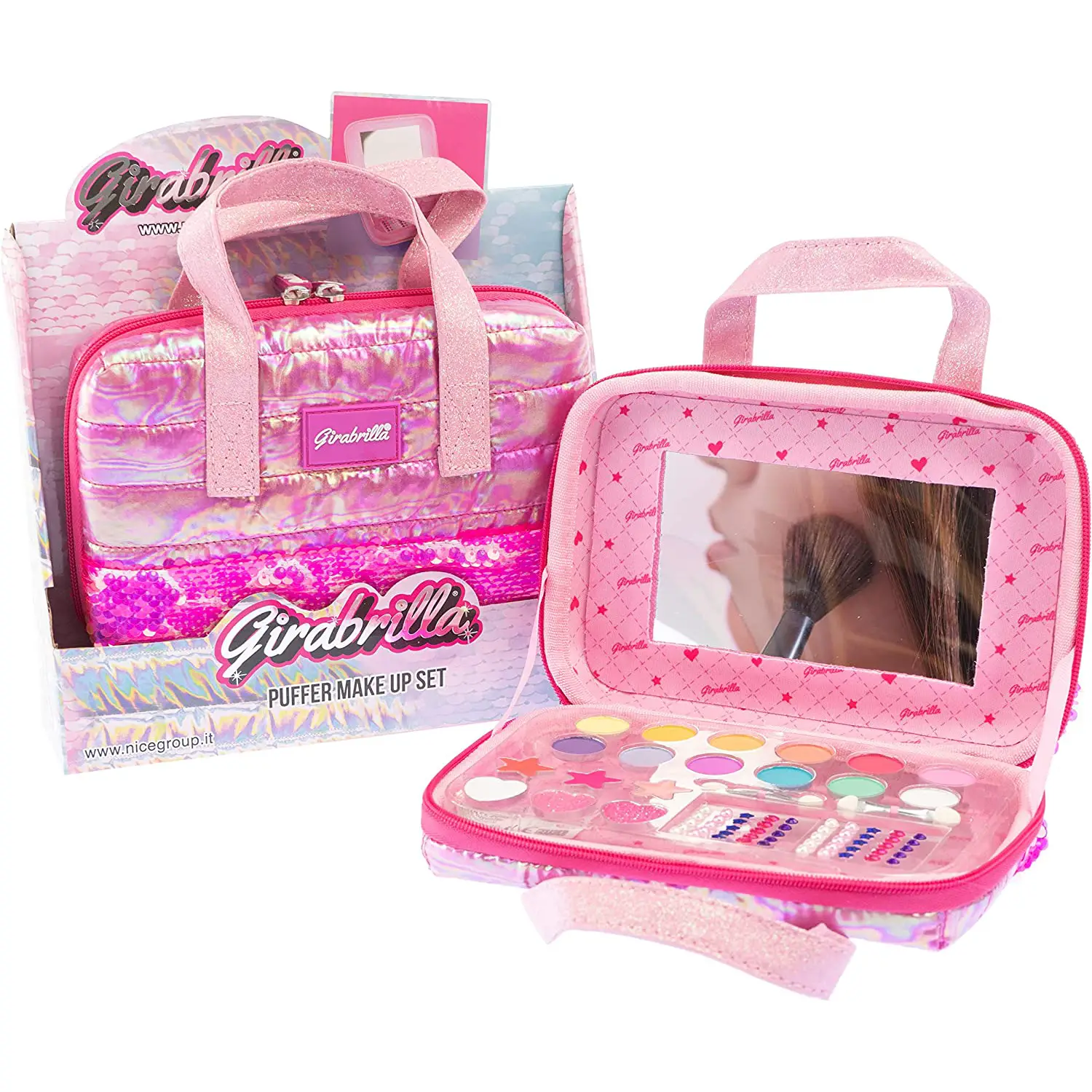 Girabrilla Puffer Beauty Set Make Up 19044 - bellezza e accessori