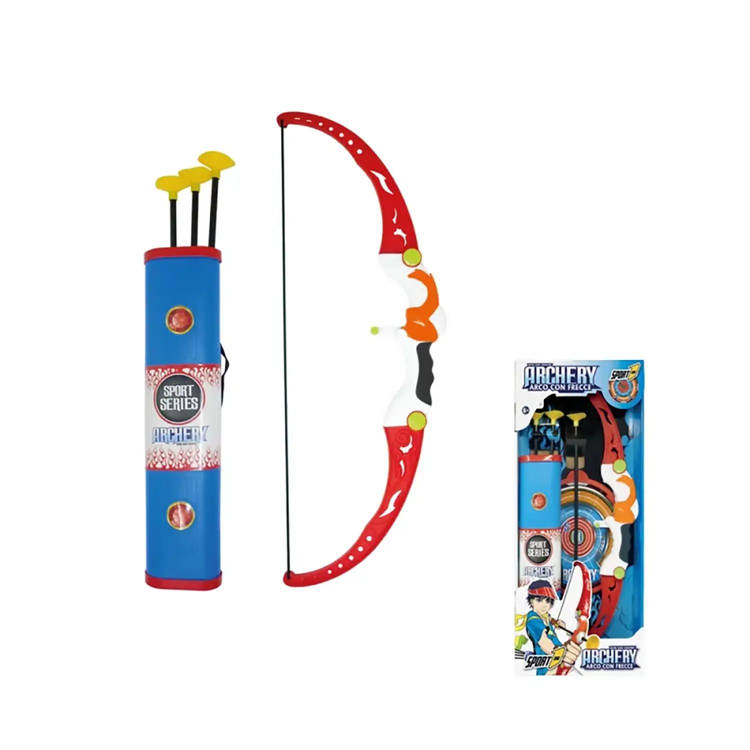 Set “Arciere Flames” – Divertimento Sicuro per Giovani Arcieri - Attrezzature sportive