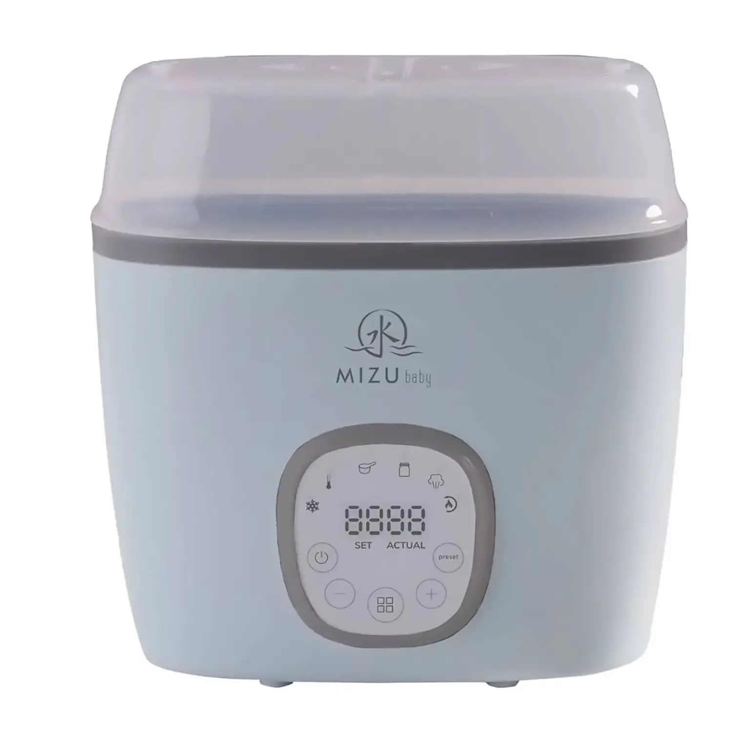 Mizu Baby Eiyo Dual – Scaldabiberon e Sterilizzatore Doppio Multifunzione - Sicurezza e igiene