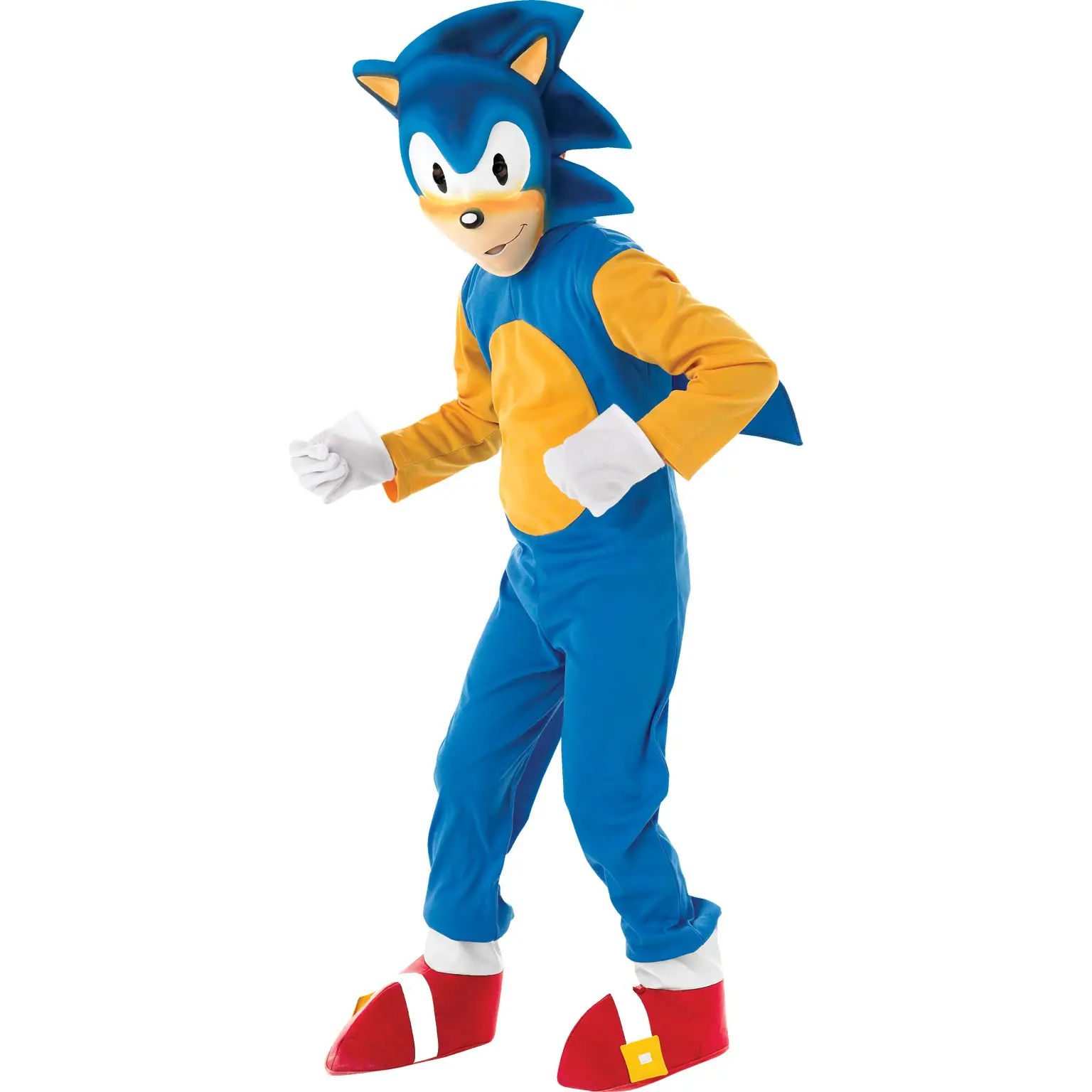 Costume Sonic Classico per Bambini - Taglia L - 7/8 anni - abiti bambino e bambina