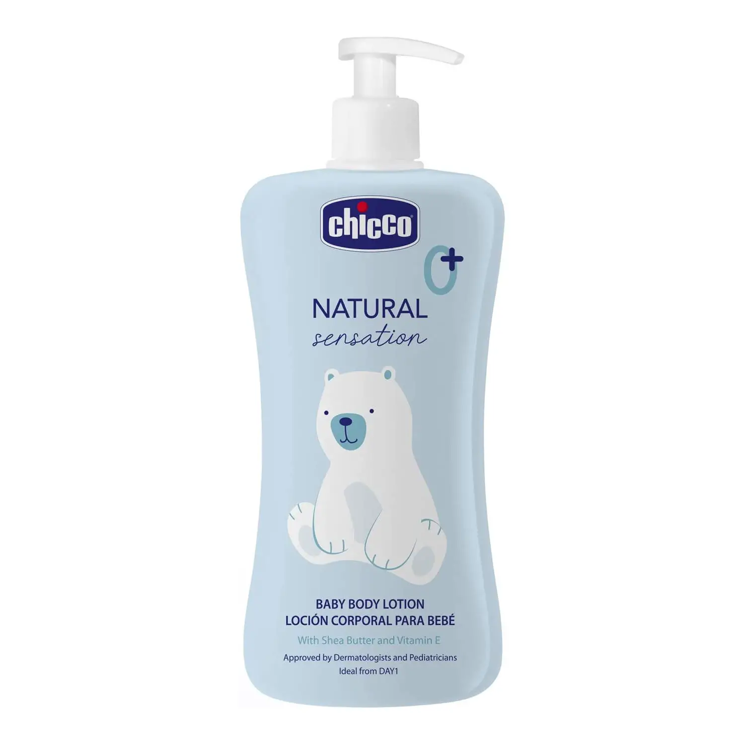 Chicco Natural Sensation Crema Corpo Baby 500 ml - Idratazione Delicata per Neonati - cosmesi e igiene