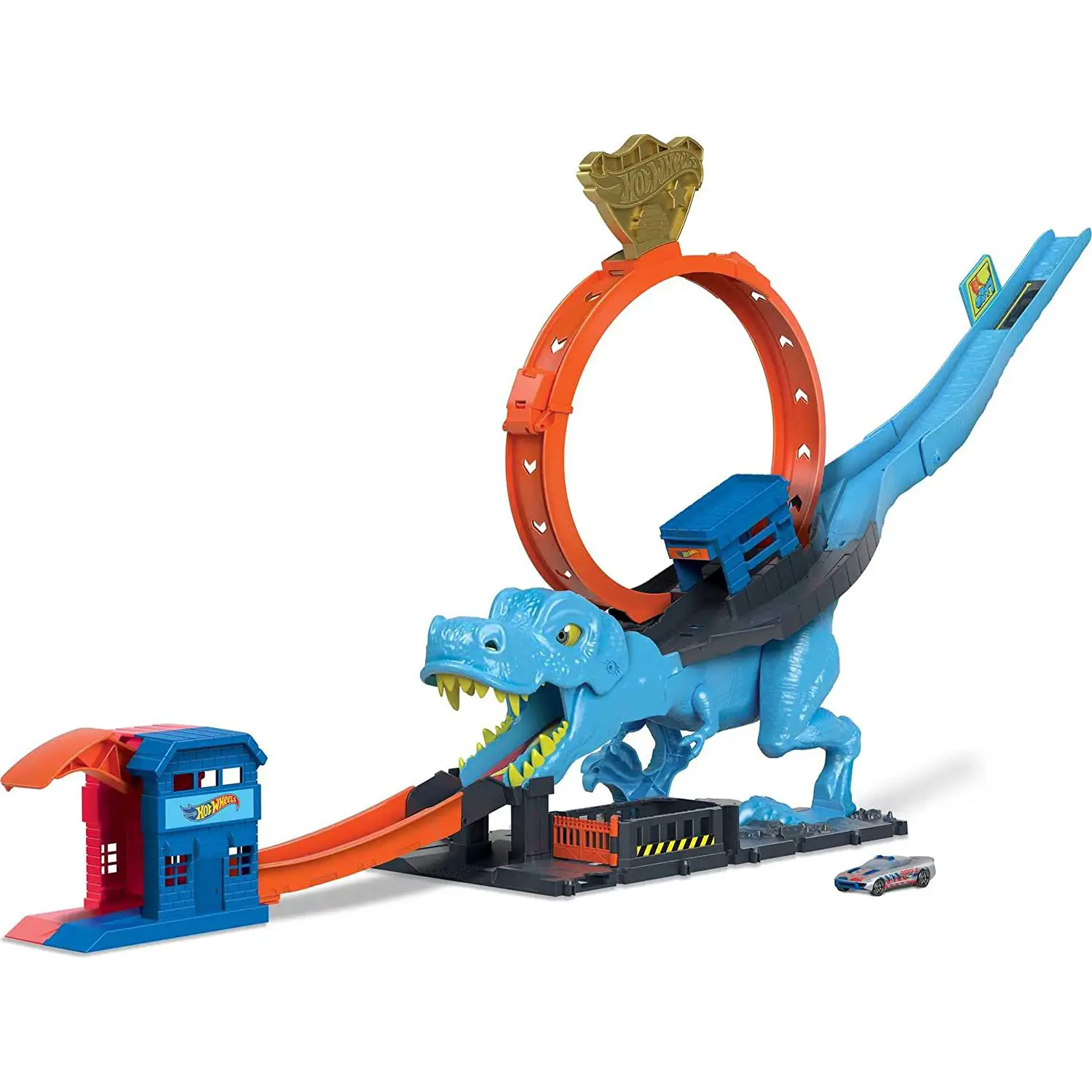 Hot Wheels City Sfraccia Sul T-Rex - modellini