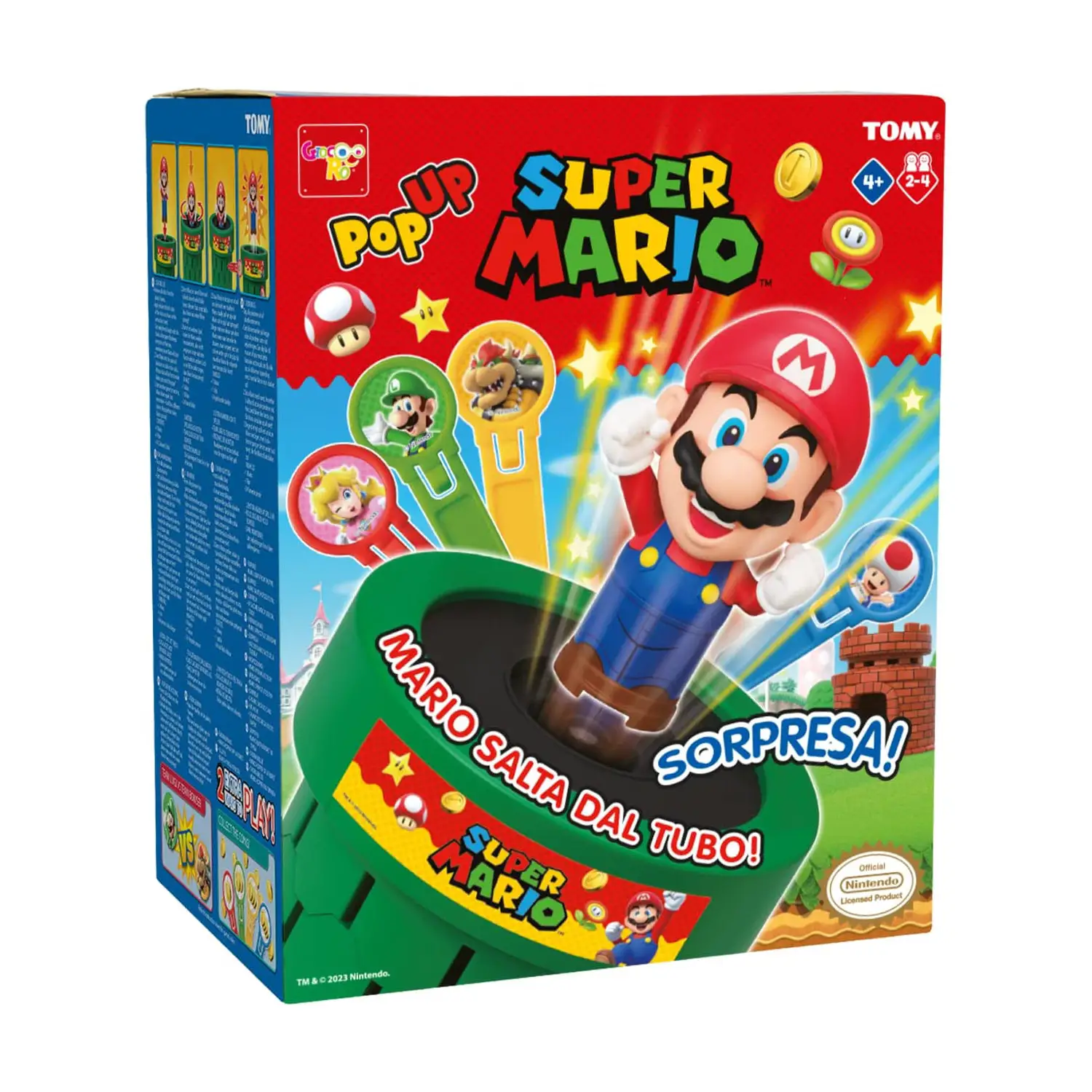 Super Mario Pop-Up – Salta Fuori dal Tubo! - Giochi di società