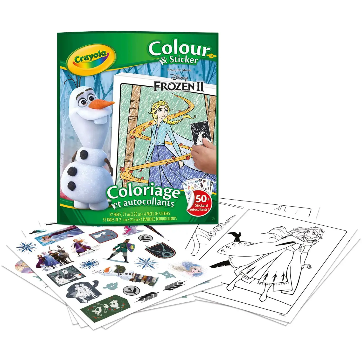 Album Adesivi Coloring Frozen 2 – Crayola - Manuali per attività creative