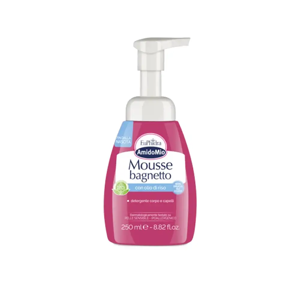 Euphidra Amidomio Mousse Bagnetto 250 ml - cosmesi e igiene