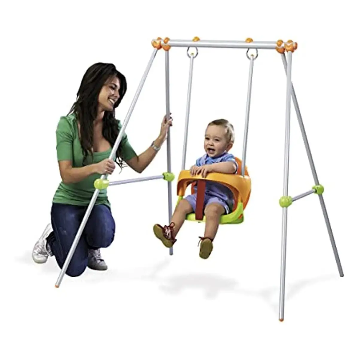 Dolce Altalena Smoby 120 cm – Altalena per Bambini con Barra di Sicurezza - Dondoli e Altalene