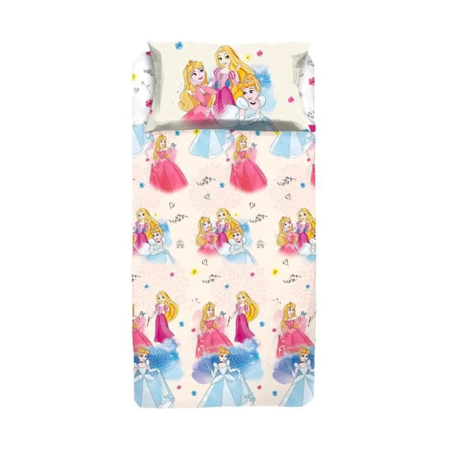 Completo Letto Una Piazza Disney Princess Hermet 6337673pr01 - regalo e gadget valigeria