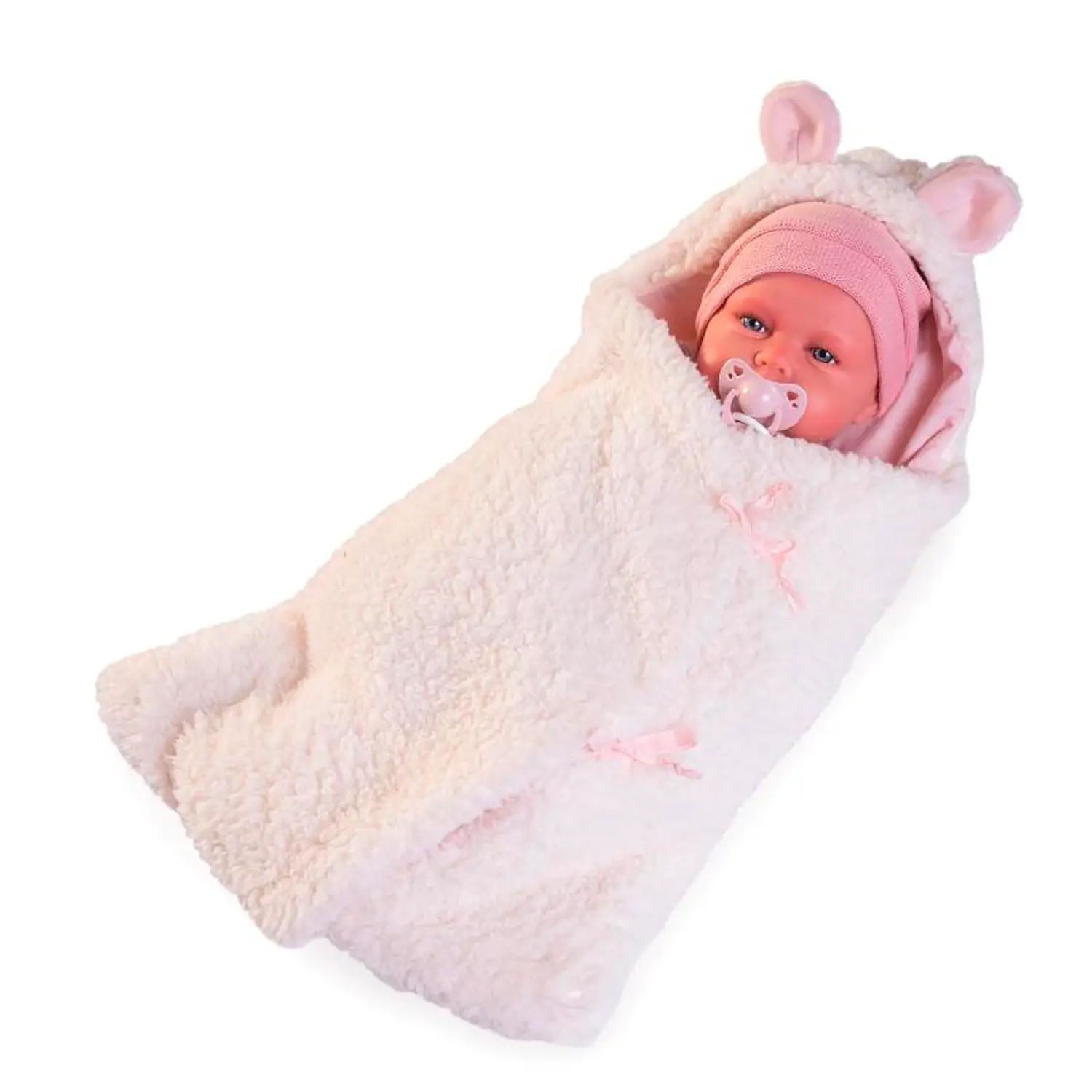 Bambola Babydoo Paroline con Sacco - Bambola Neonato Interattiva 50 cm - Bambole e accessori