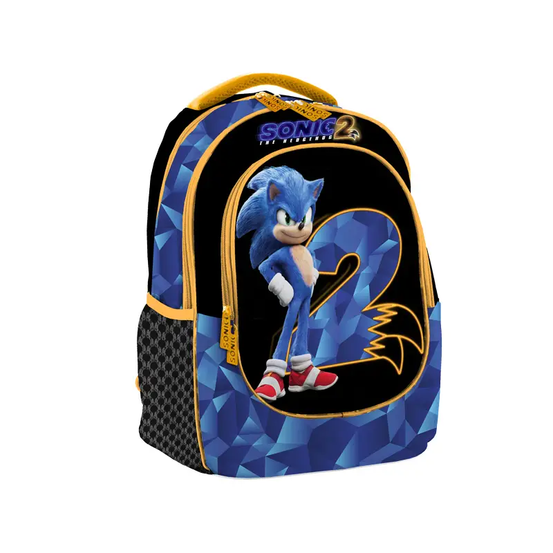 Sonic 2 The Hedgehog Zaino Scuola Ovetto - zainetti asilo