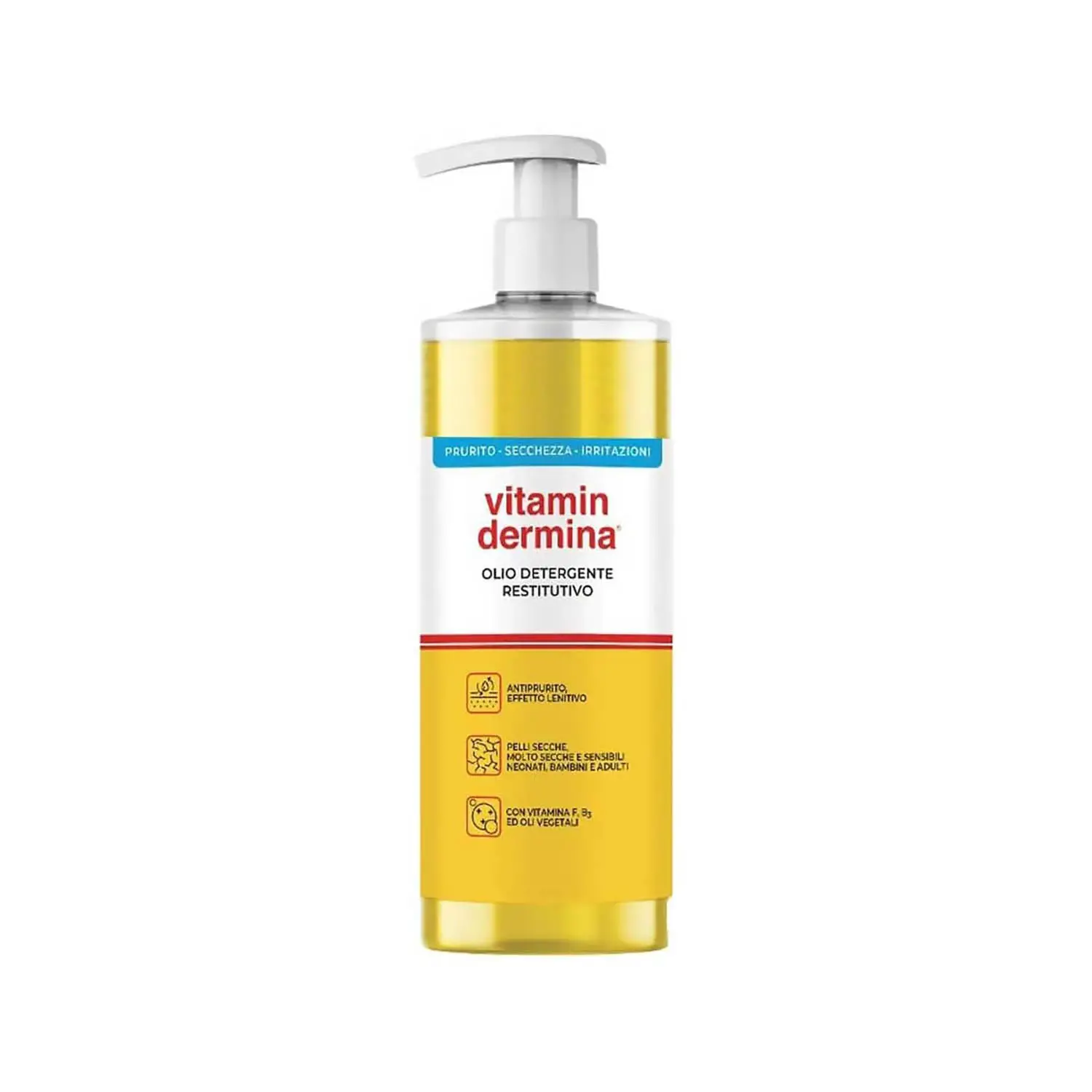 Vitamindermina Olio Detergente Restitutivo 750Ml - igiene