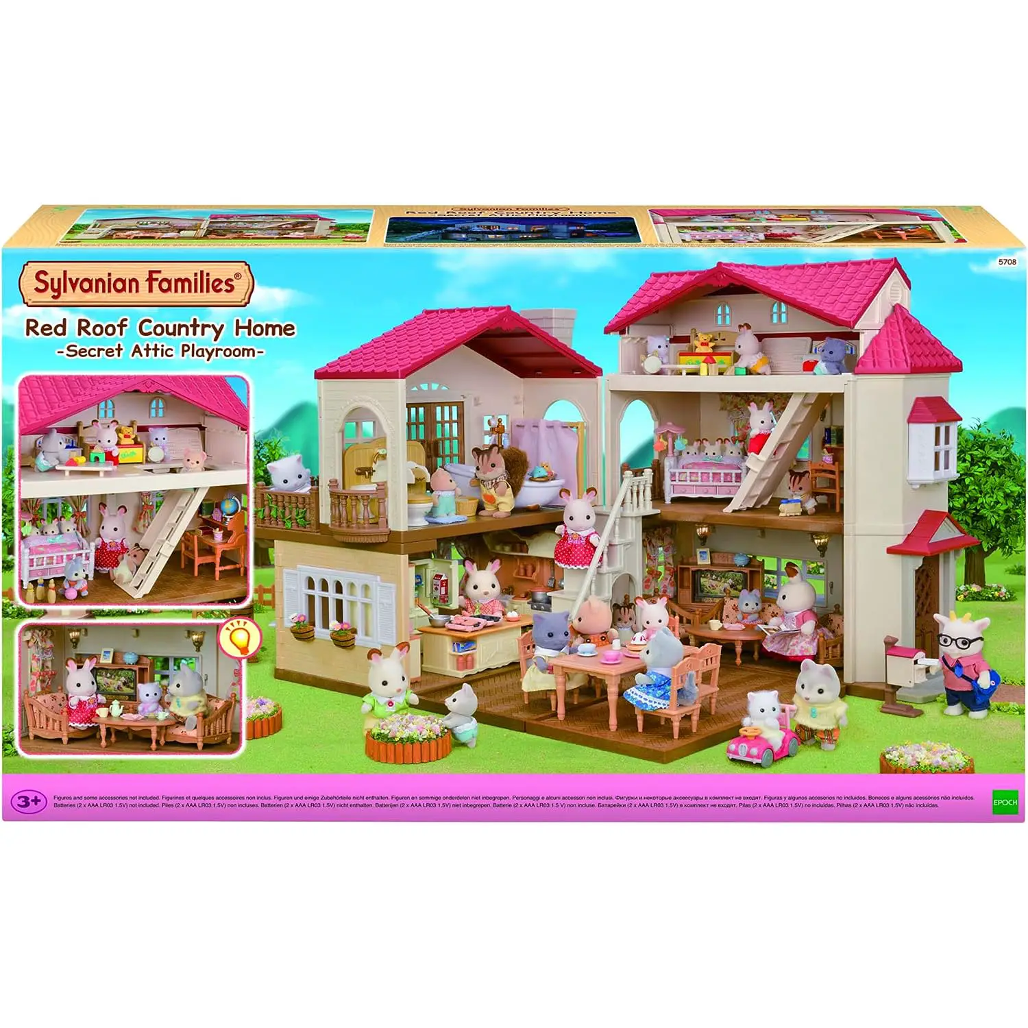 Sylvanian Families – Casa con Soffitta Segreta | Gioco di Ruolo e Fantasia - collezionabili bambina