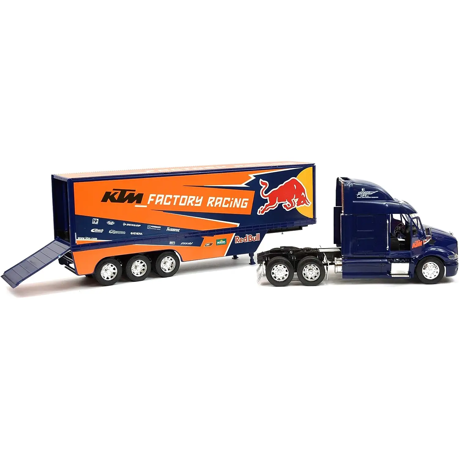 Camion Red Bull Ktm Factory Racing Team Truck, scala 1:32 - radiocomandi