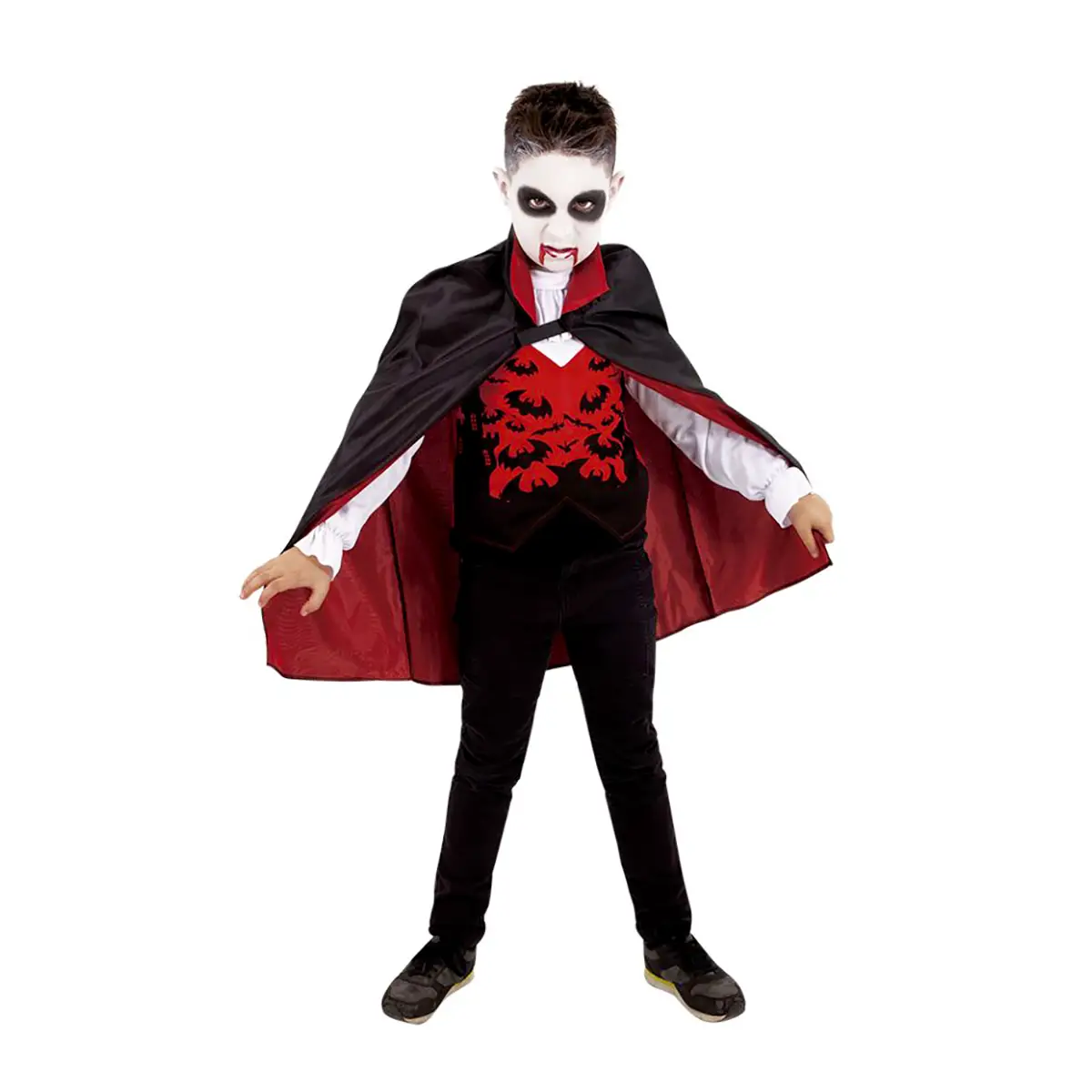 Costume Vampirello per Bambini - Taglia S - 3/4 anni - Abiti halloween