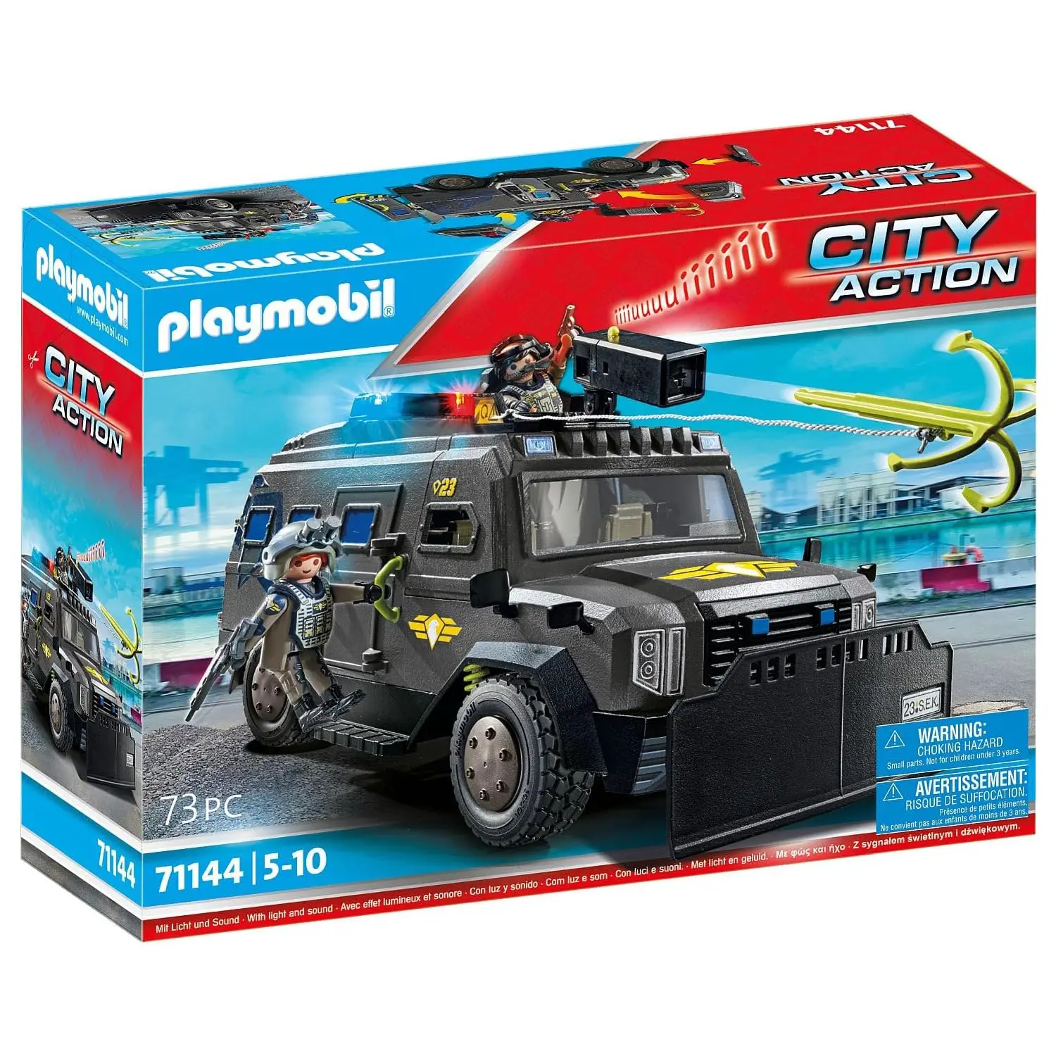 Playmobil Veicolo Blindato Delle Forze Speciali 71144 - playmobil