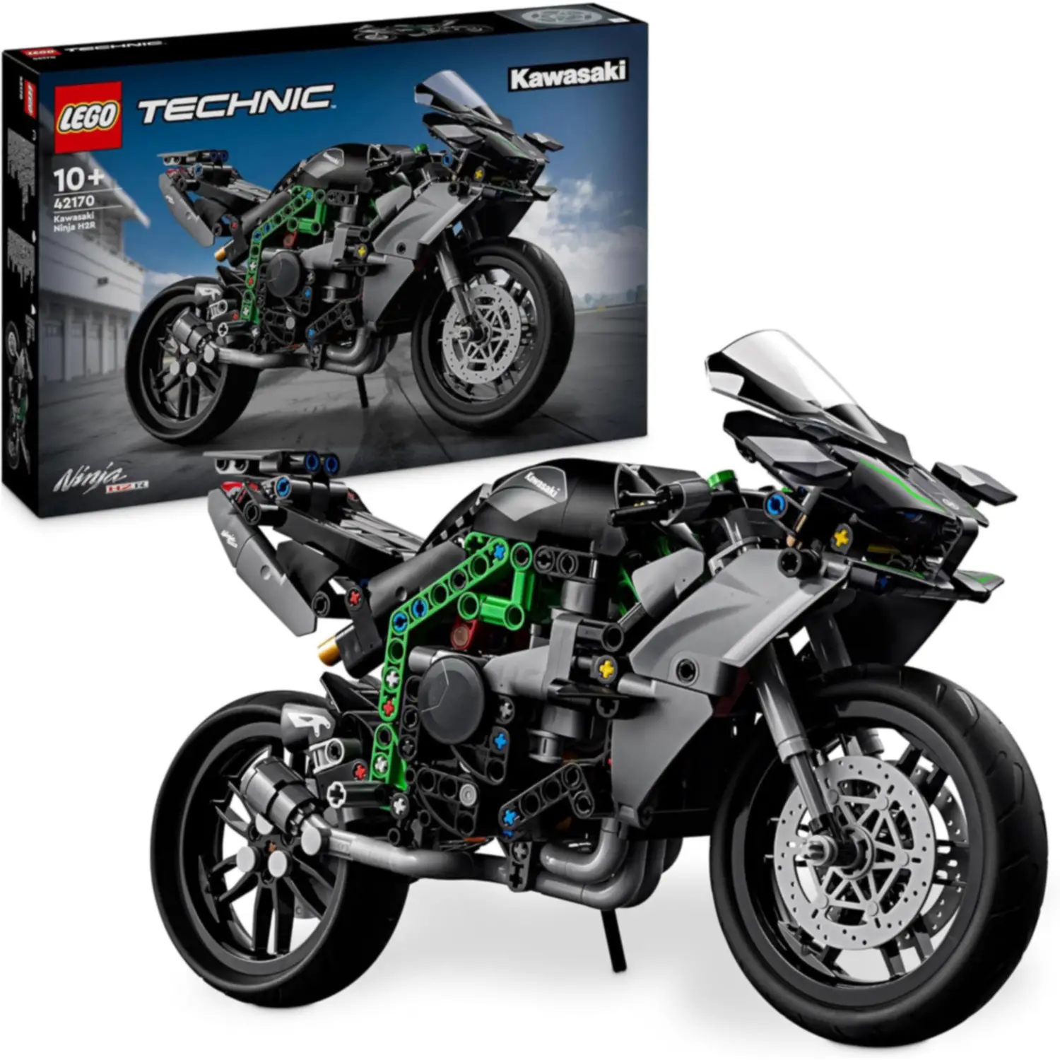 Lego Technic - Motocicletta Kawasaki Ninja H2 R 42170 - lego