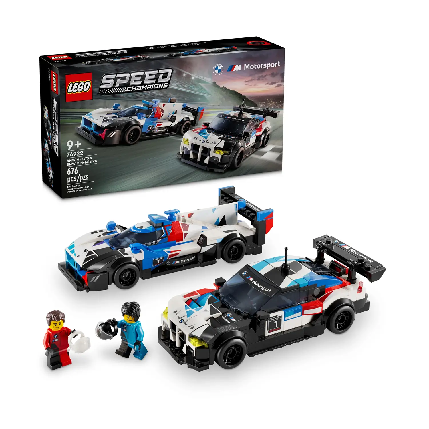 Lego Speed Champions - Auto da Corsa BMW M4 GT3 e BMW M Hybrid V8 76922 - lego