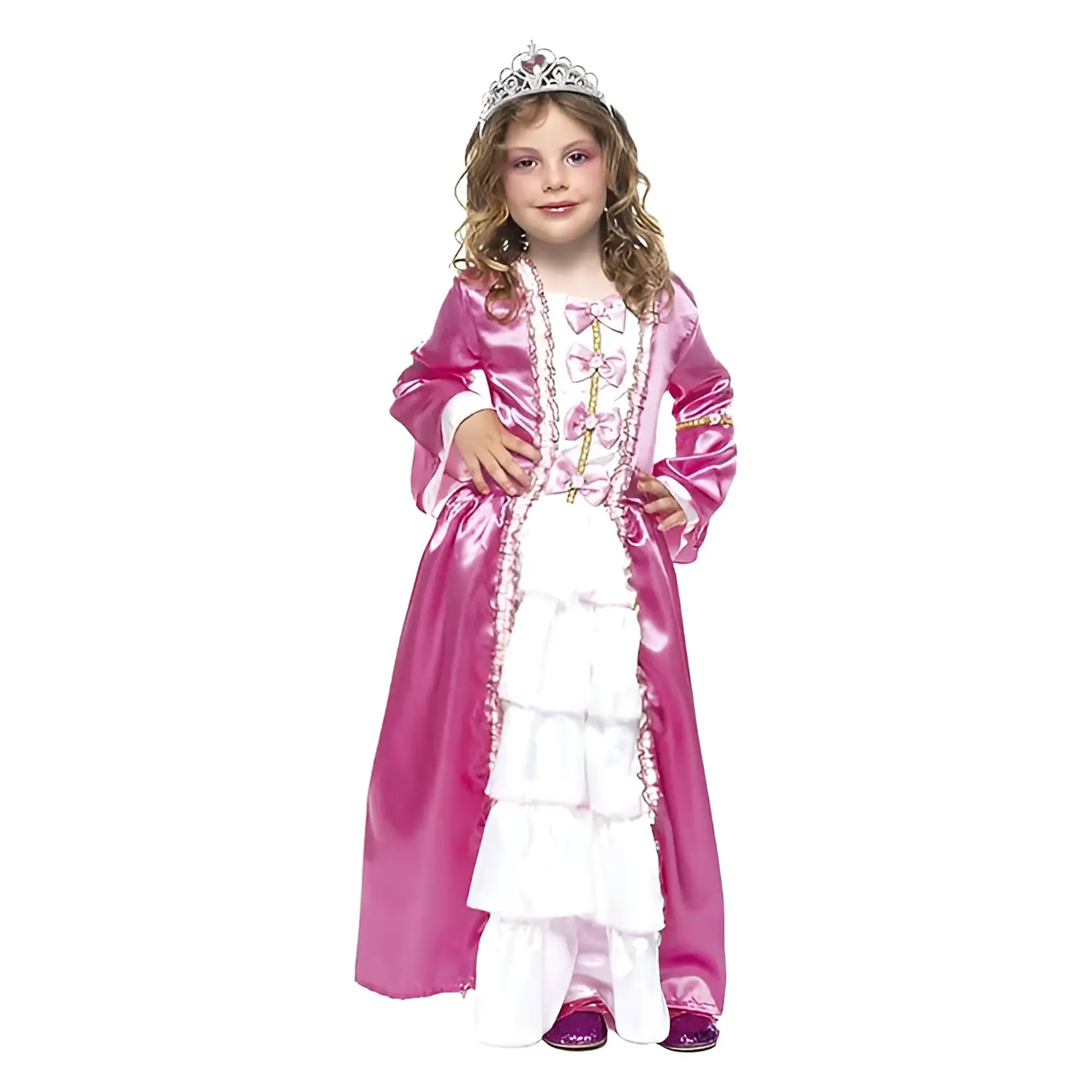 Costume Principessa Pinky per Bambine - Taglia S - 3/4 anni - abiti bambino e bambina