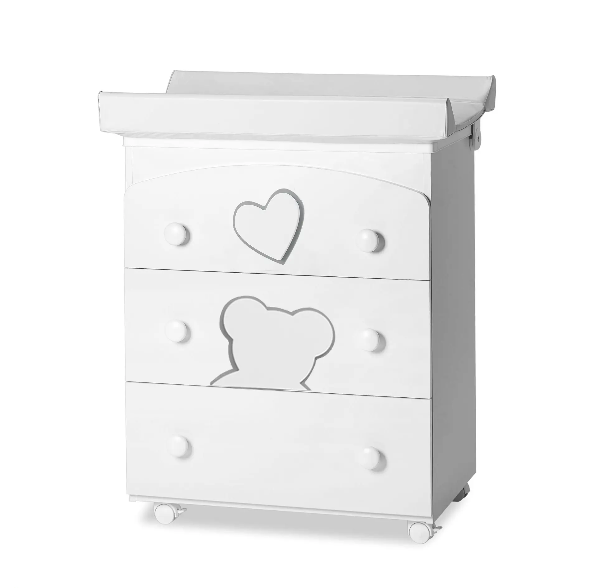 Matisse Bagnetto Bianco Grey Italbaby - Zona cambio e bagno