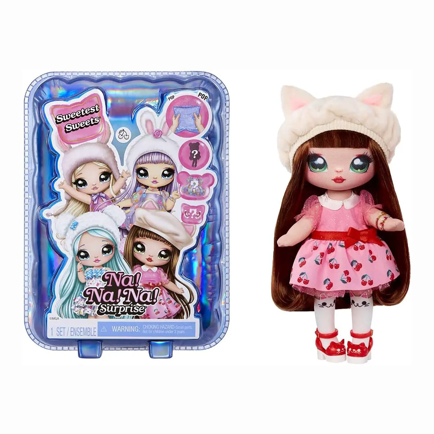 Na! Na! Na! Surprise Sweetest Sweets Katie Kitten - collezionabili bambina