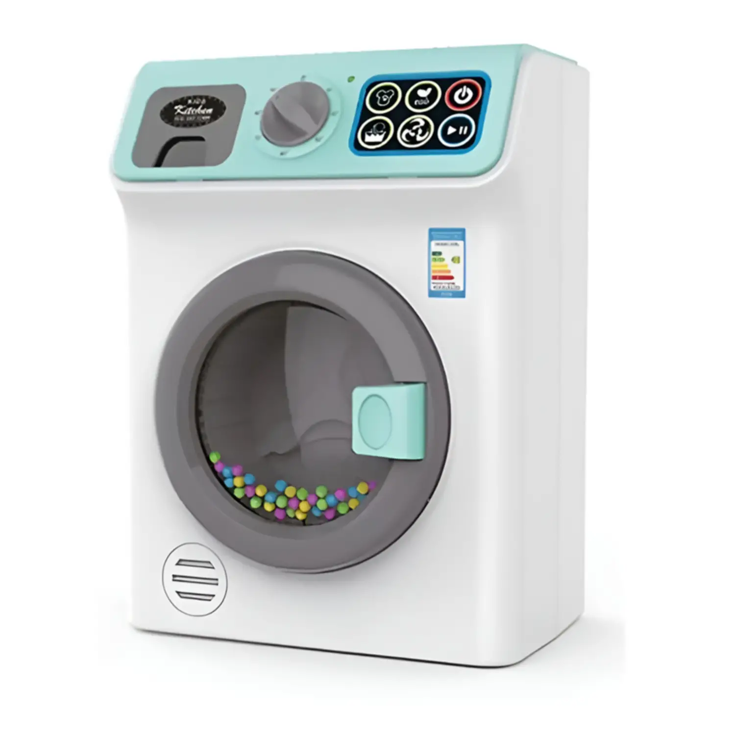 Lavatrice Giocattolo Maison de Luxe per Bambini - Cucine e gioco simbolico