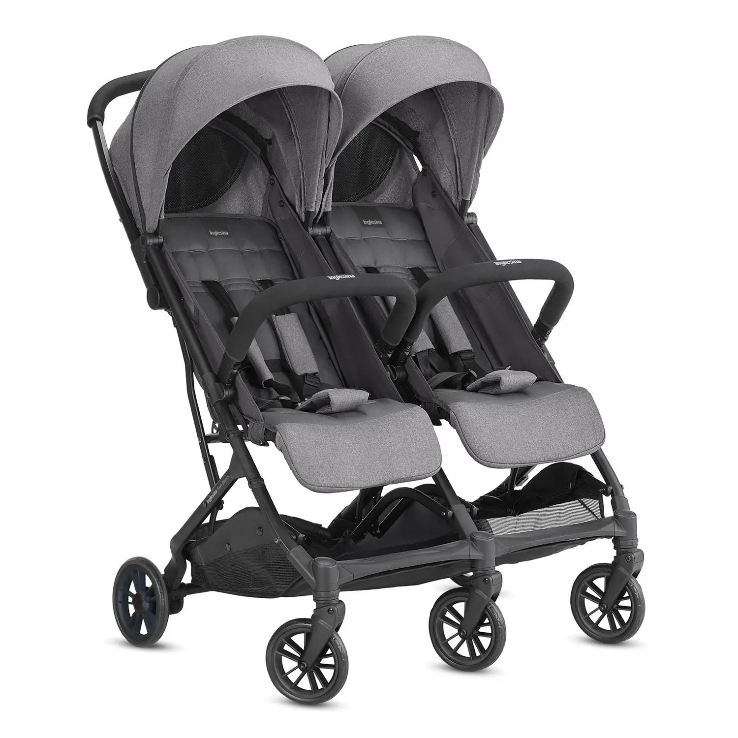 Passeggino Gemellare Sketch Grey - gemellari