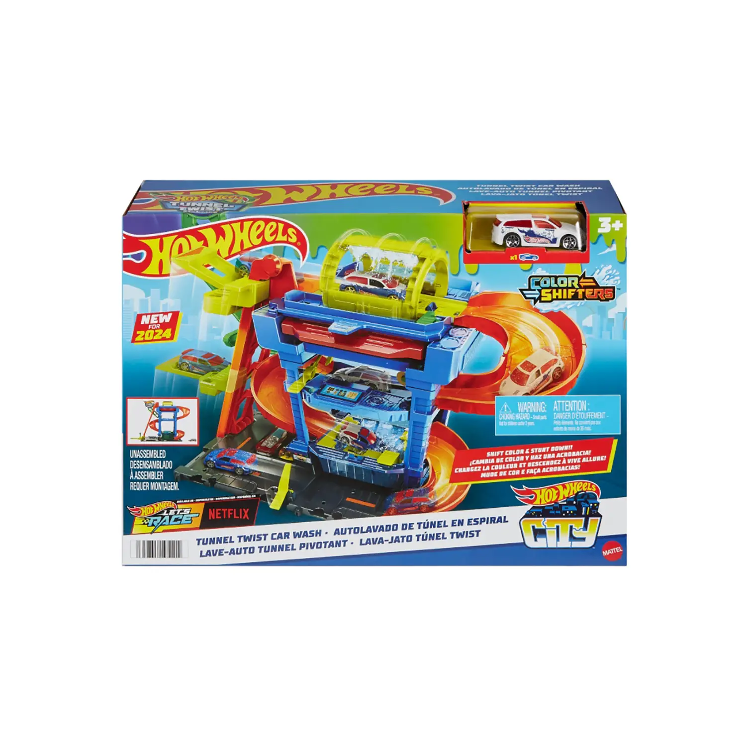 Hotwheels City Autolavaggio Cambia Colore - modellini