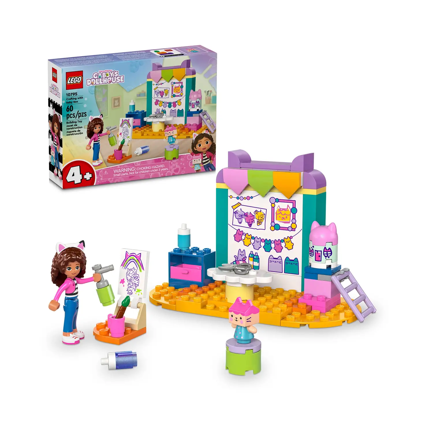 Lego Gabby's Dollhouse - Creazioni con Baby Scatola 10795 - lego