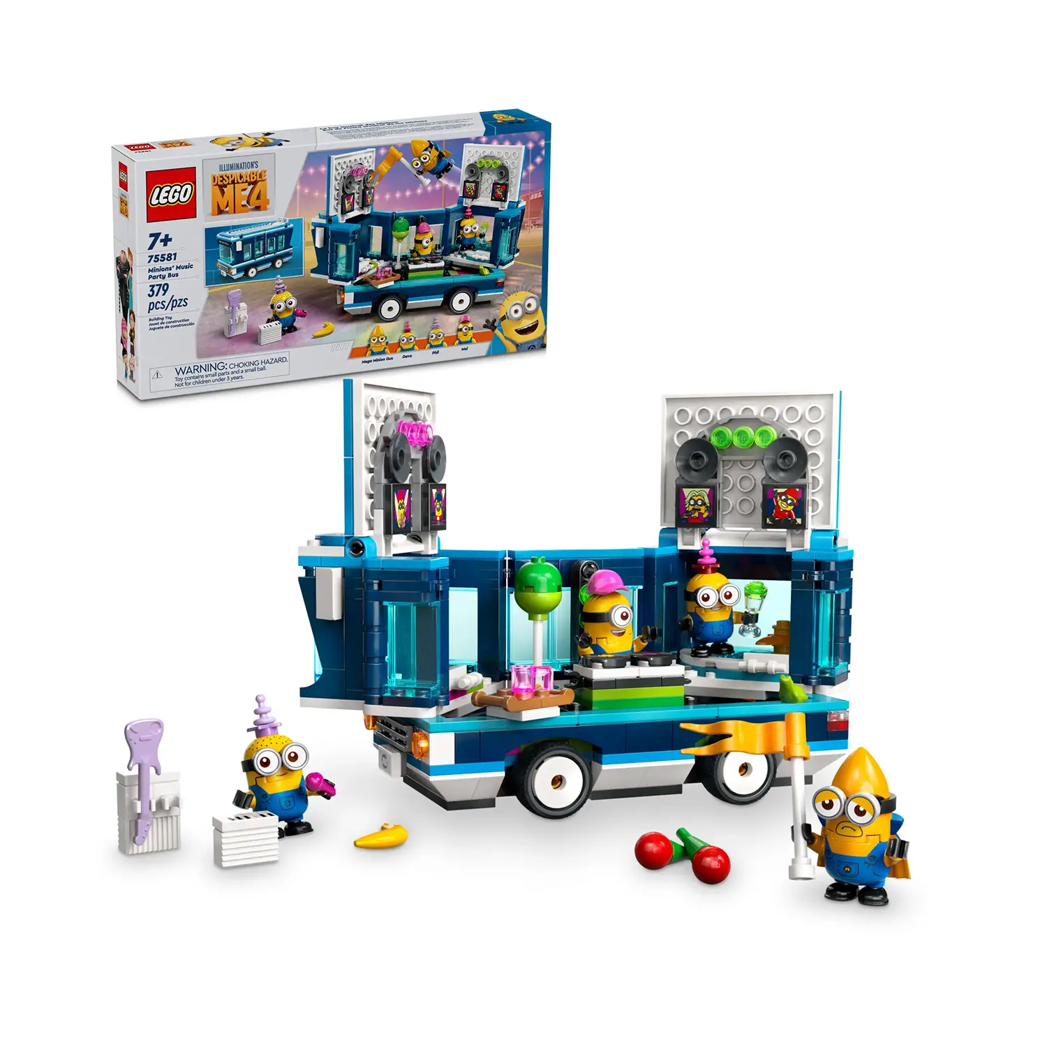 Lego Cattivissimo me 4 - Il Party Bus Musicale Dei Minions 75581 - lego