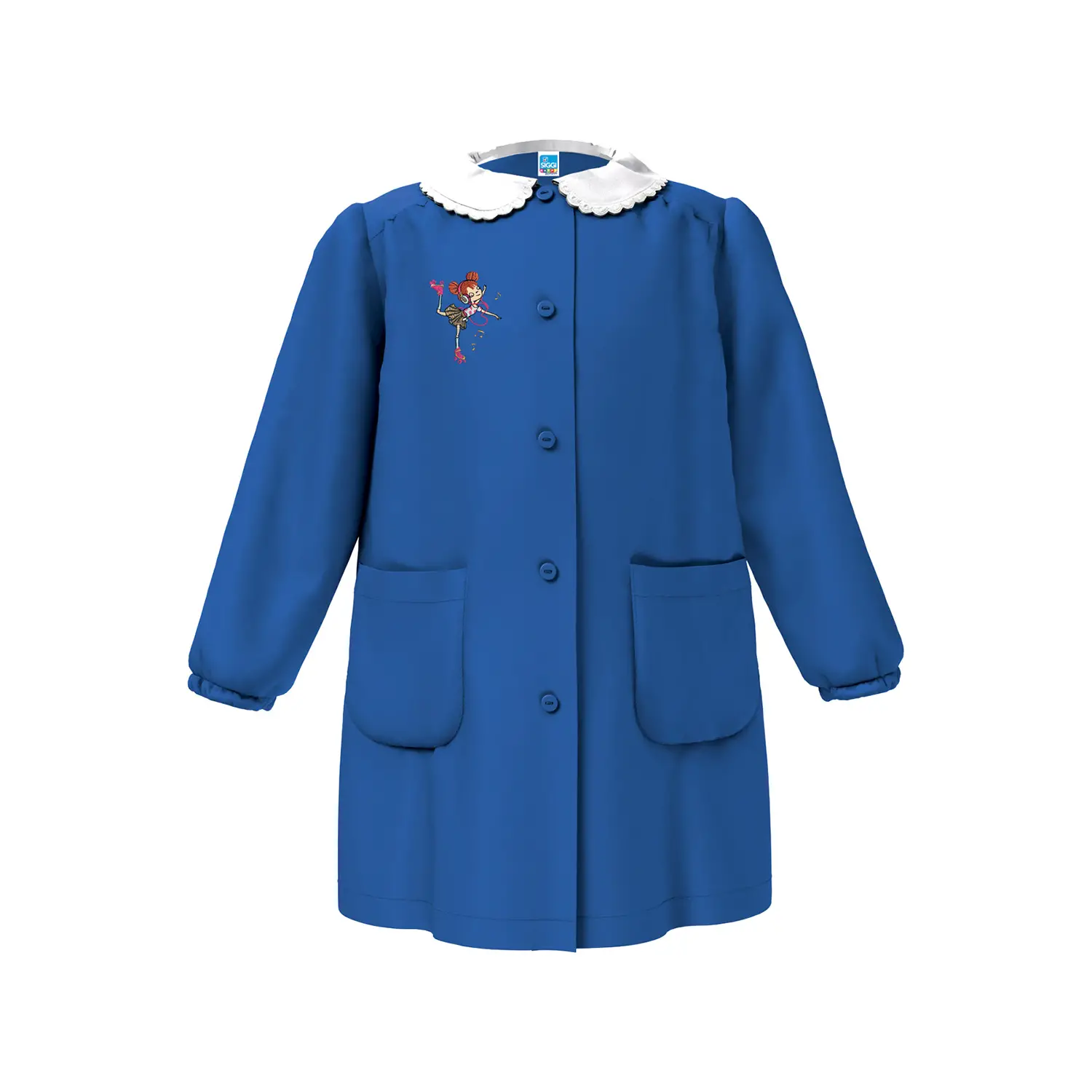 Grembiule Bambina Scuola 4065 Blu 9 Anni - grembiuli scolastici