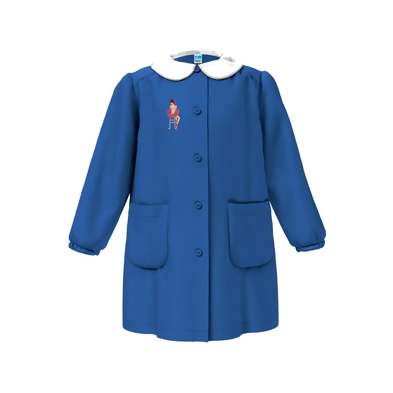 Grembiule Bambina Scuola 4066 Blu 8 Anni - grembiuli scolastici