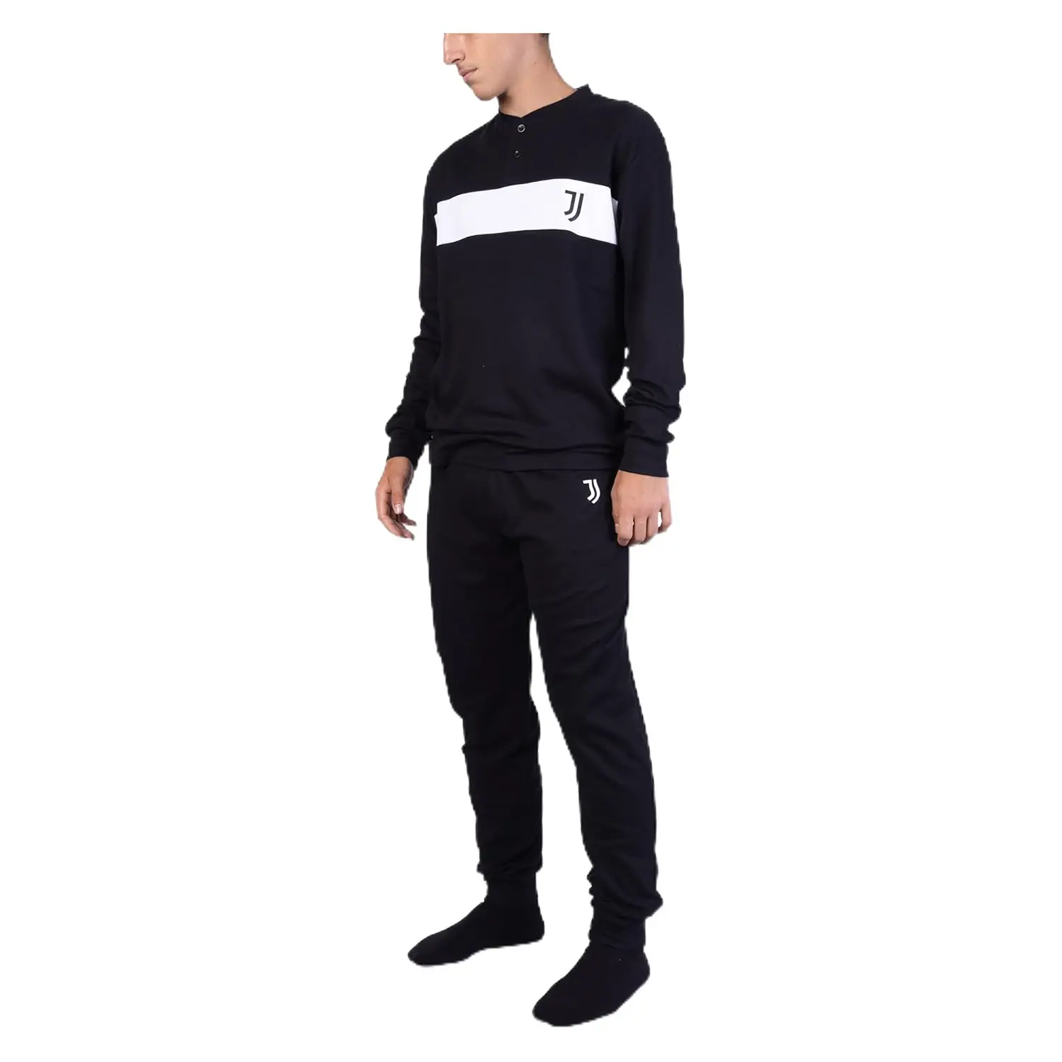 Pigiama Serafino Interlock Kids Juventus 6/7 Anni - regalo e gadget valigeria