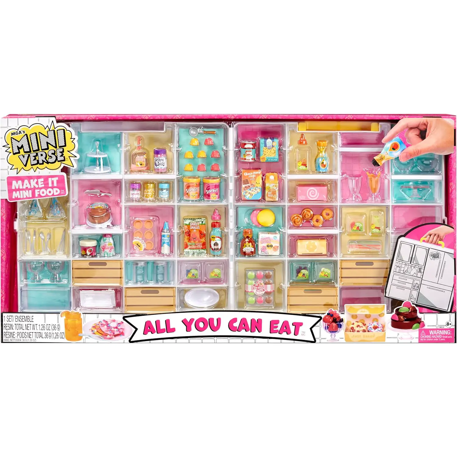 MGA's Miniverse - Make It All You Can Eat Ora a un Prezzo Super Scontato! - collezionabili bambina